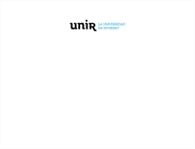 Tablet Screenshot of gradocomunicacion.unir.net