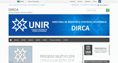 Desktop Screenshot of dirca.unir.br