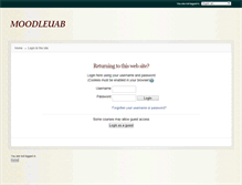 Tablet Screenshot of moodleuab.unir.br