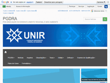 Tablet Screenshot of pgdra.unir.br