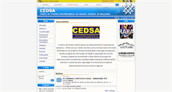 Desktop Screenshot of cedsa.unir.br