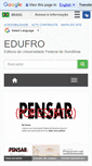 Mobile Screenshot of edufro.unir.br