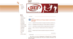 Desktop Screenshot of def.unir.br